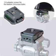 Quick Release Plate  Clamp Kit Tripod Camera Mount Adapter Fit For Arca-Swiss