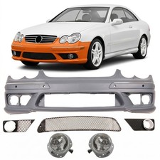 Frontstoßstange mit PDC SRA Nebelscheinwerfern für Mercedes CLK W209 2002-2009 Frontstoßstange mit PDC SRA Nebelscheinwerfern für Mercedes CLK W209 2002-2009