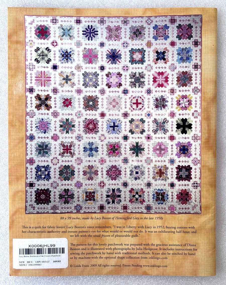Lucy Boston Patchwork of the Crosses Quilt Book- Paperback - English ...