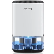 NineSky Dehumidifier 35oz Small Quiet for Home Bedroom 300 sq ft