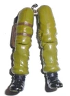 GI Joe Figure Part 1987 Chuckles     Legs -Tight Joints      C8.5 Very Good