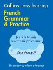 Easy Learning French Grammar and Practice by Collins Dictionaries PAPERBACK