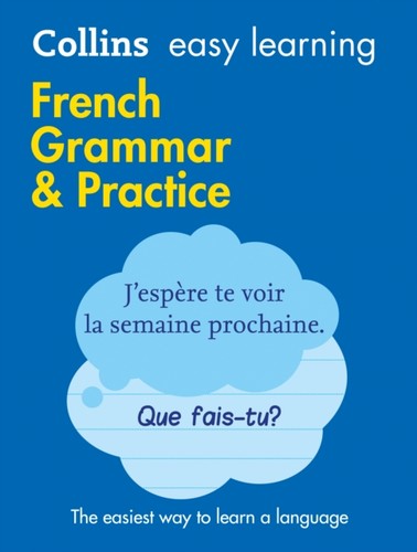 Easy Learning French Grammar and Practice by Collins Dictionaries PAPERBACK - Picture 1 of 1