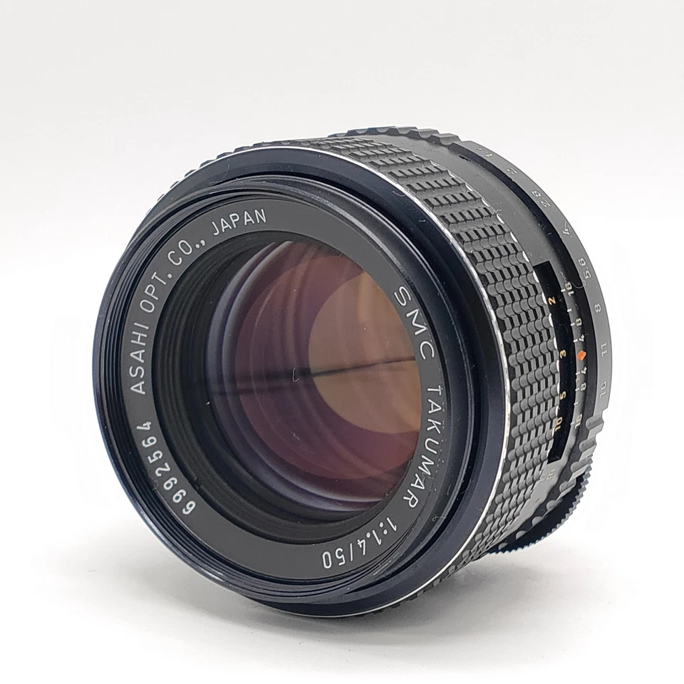 [NEAR MINT ] Pentax SMC TAKUMAR 50mm f/1.4 MF Standard Lens for M42 mount JAPAN - Image 2 of 4