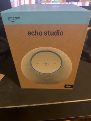 Amazon Echo Studio (newest Model) Spatial Audio And Dolby Atmos - Glacier White