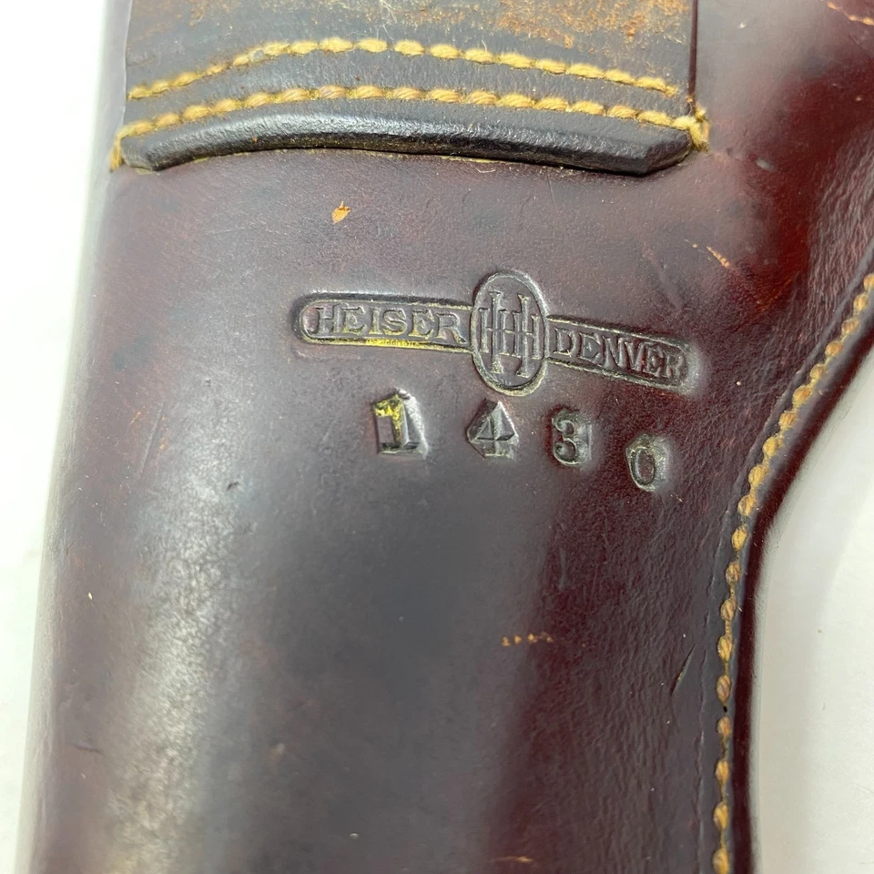 Винтажный H.H. Кобура для пистолета Heiser Denver Colorado No1430 - Изображение 2 из 4