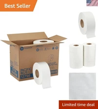 Economical 9" Jumbo Jr. Toilet Paper, 8 Rolls - Soft & Sustainable Comfort