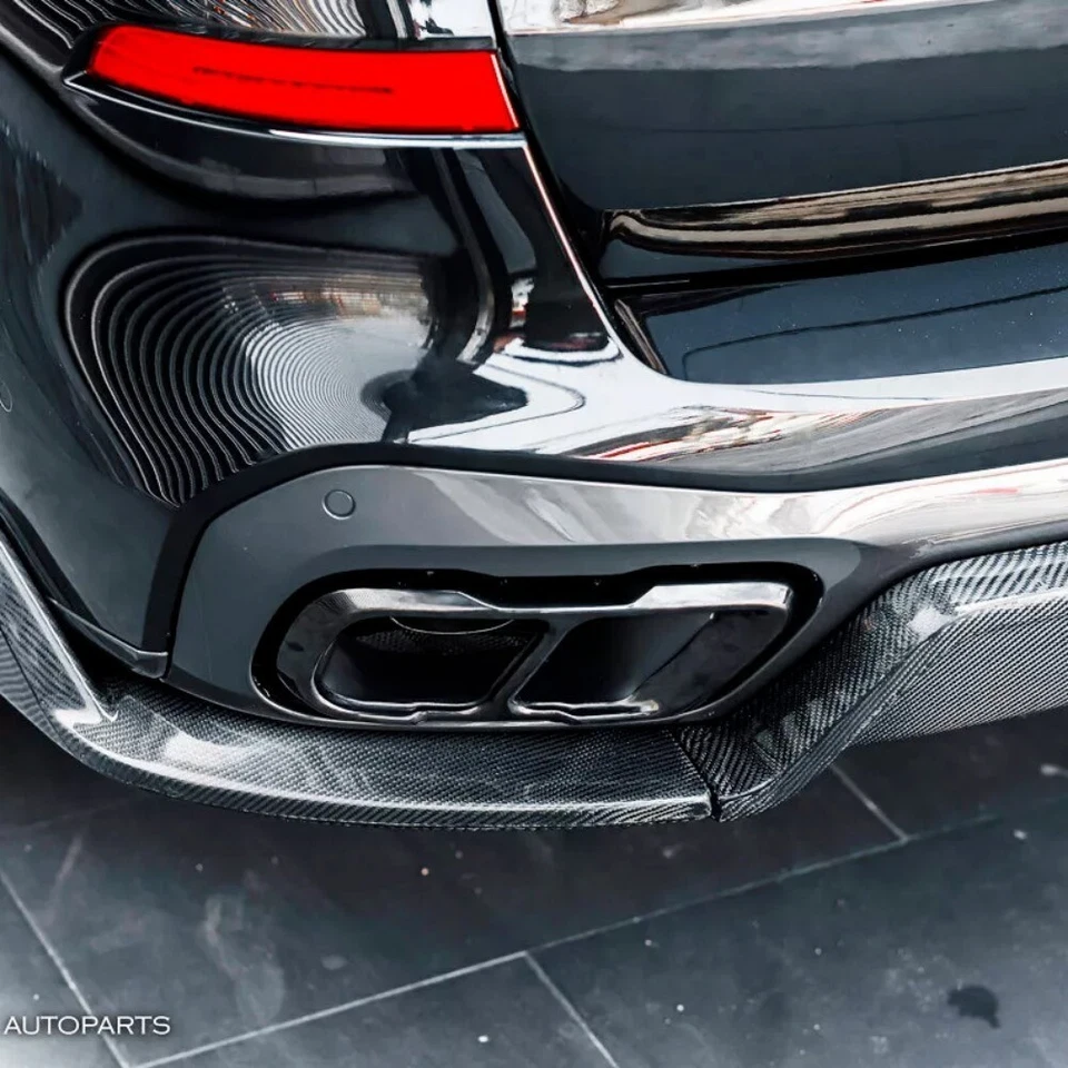 Tubo de escape deportivo doble salida M puntas cubierta embellecedor para BMW X5 G05 X6 G06 X7 Foto 4 de 4
