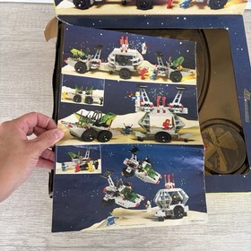 Vintage LEGO 1985  Solar Power Transporter 6952 Classic Space Set W Box & Manual