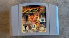 Indiana Jones and the Infernal Machine (N64) Nintendo 64 Cartridge