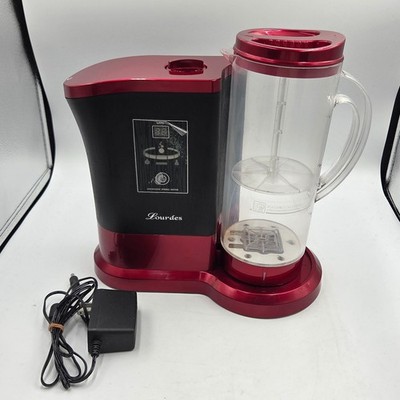 Lourdes Premium Wasserstoff Wasser Generator Aspirator HS-72 Daily Drink Weinrot