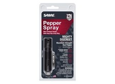 Sabre MD-BK-02 Pepper Spray Mighty Discreet Black Plastic Black