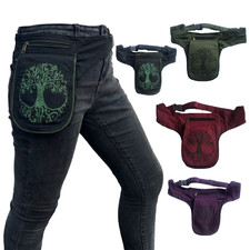 Hippie Elephant Waist Belt Bum Bag Festival travel crossover boho handmade bags