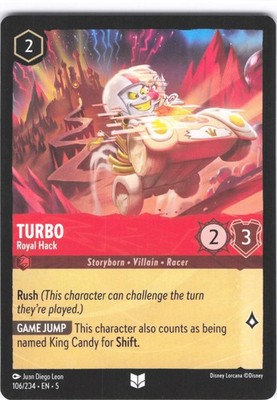 Turbo - Royal Hack Uncommon Shimmering Skies 106/204 NM Normal LP-NM