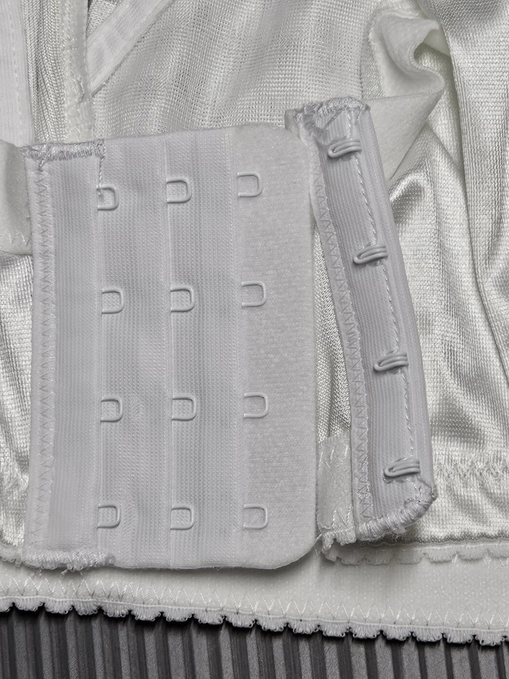 Bra 50G Comfort Choice Satin Wireless Color White, New With Tags - Image 2 of 4