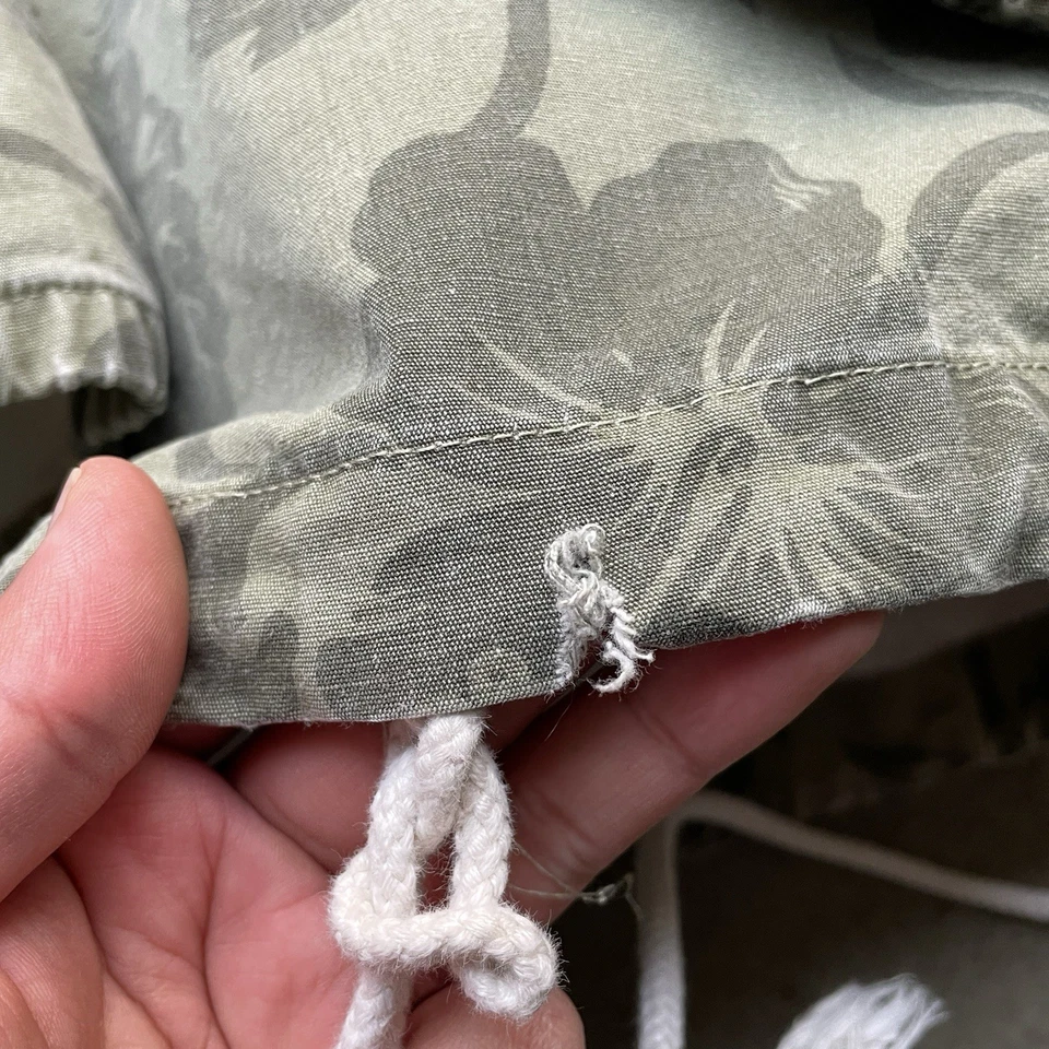 Vintage Old Navy Parka Anorak Jacket Windbreaker Floral Pattern Men’s XL - Image 4 of 4