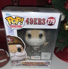 Funko POP! NFL 2024 San Francisco 49ers Santa Fanatics Exclusive #279 Protector