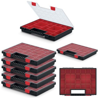 5er Set Kistenberg Ordnungshelfer NORB16 - KNO40305B Organizer mit Bechern