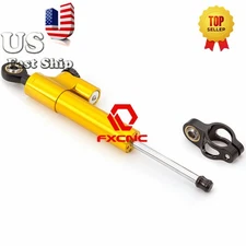 Steering Stabilizer Damper Linear For Yamaha R3 R25 MT25 Tracer 900 GT R1 Gold