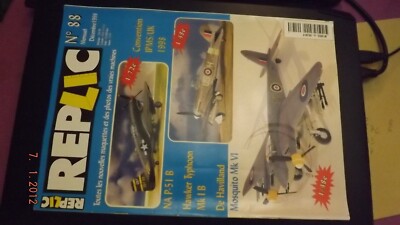 T.0 Revue Replic N°88 NA P-51 B / Hawker Typhoon Mk 1 B / Mosquito Mk IV