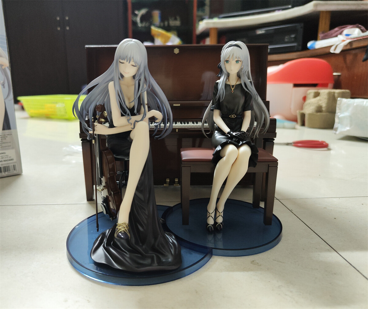 Official Girls' Frontline Figure Concert AK12 & AN94 PVC Model 1/7