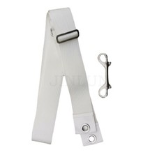 Tennis Net Centre Strap Center Band 50mm polyester webbing stainless steel hook