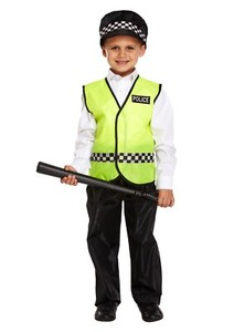 police dress for 4 years boy