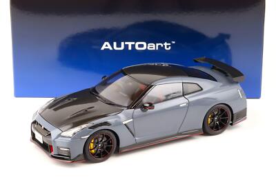 1:18 AUTOart Nissan GT-R (R35) Nismo Special Edition 2022 Nismo Stealth grey 775