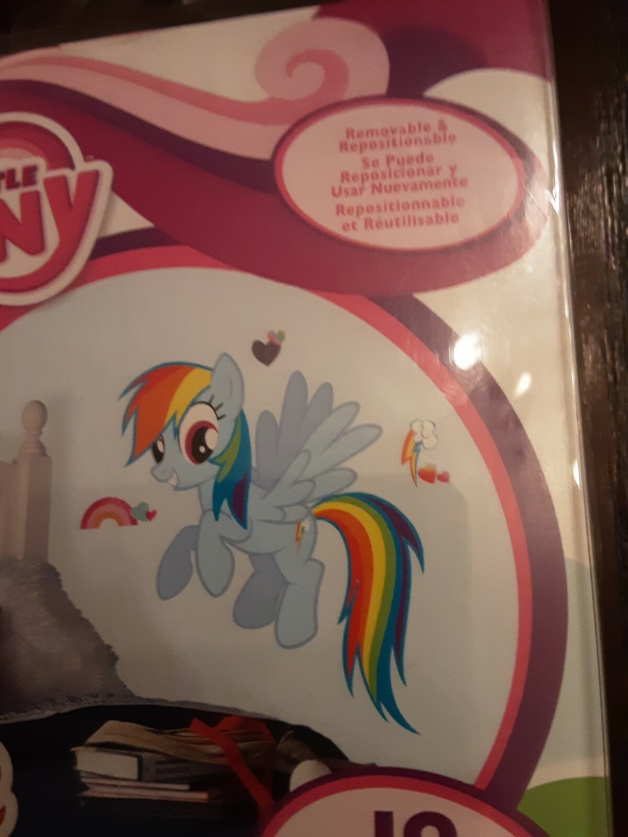 Adesivi Murali Rimovibili My Little Pony – Fai Magico Il Tuo Muro!