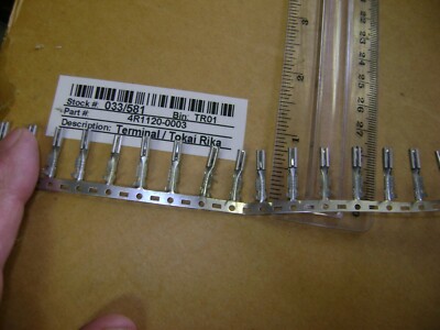 100 PCS. FEMALE TERMINAL CONNECTOR PIN INSERTS TOKAI RIKA 4R1120-0003 