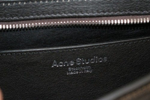 Acne Studios Platt Brown Leather Shoulder Bag - Picture 3 of 16