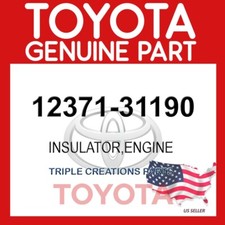Genuine Toyota 12371-31190 Insulator Engine Mounting Rear No.1 1237131190 OEM