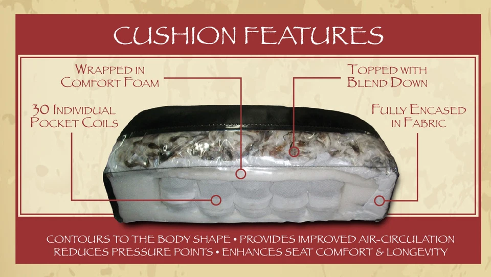 NUEVO Silla reclinable Barcalounger Presidential II de cuero genuino - Shoreham Wine Foto 4 de 4