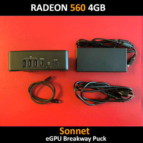 Sonnet Radeon RX 560 4GB eGFX Breakaway Puck eGPU | eBay Sonnet Radeon RX 560 4GB eGFX Breakaway Puck eGPU | eBay