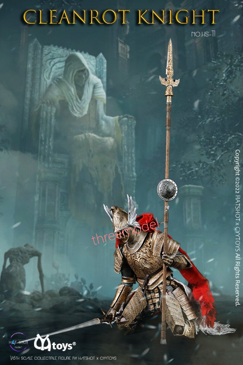 その他 CYYtoys &amp; HatShot 1/6 Cleanrot Knight In Stock New CYYtoys & HatShot 1/6 HS-11 Cleanrot Knight 12