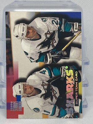 1994-95 Topps Stadium Club Super Team Redemption San Jose Sharks Team #21