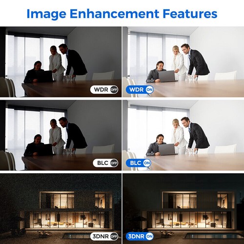Dahua 4K 180° Panoramic Colorvu+IR Dual Light 8MP TiOC IPC-PDW3849-A180-AS-PV US - Picture 21 of 24