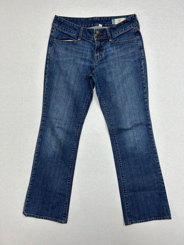 Jeans Boot Cut Gap - Taille 8, Délavage Foncé (dark Wash), Stretch à La Cheville, Très Bon état