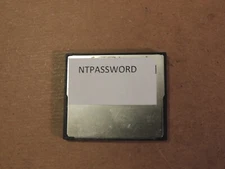 NT Password & Registry Editor (Blank Windows Passwords ) Bootable CF Card or USB