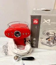 illy X1 Anniversary Machine Iperespresso Exp Maker-RED -Made of Stainless Steel