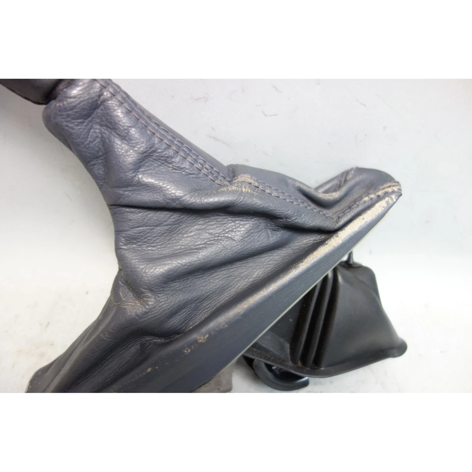 1988-1990 BMW E32 7-Series Emergency Handbrake Lever Handle Indigo Leather OEM - Image 4 of 4