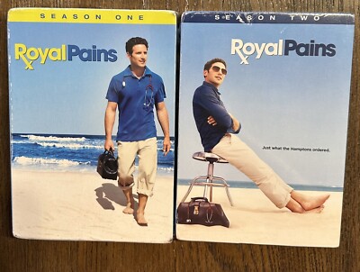 ROYAL PAINS SEASON 1 and 2 Brand New Factory Sealed DVD Set (First & Second)