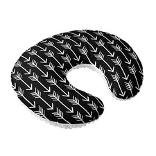 Nursing Pillow Cover Slipcover Minky Girl - Nursery Decor for Baby