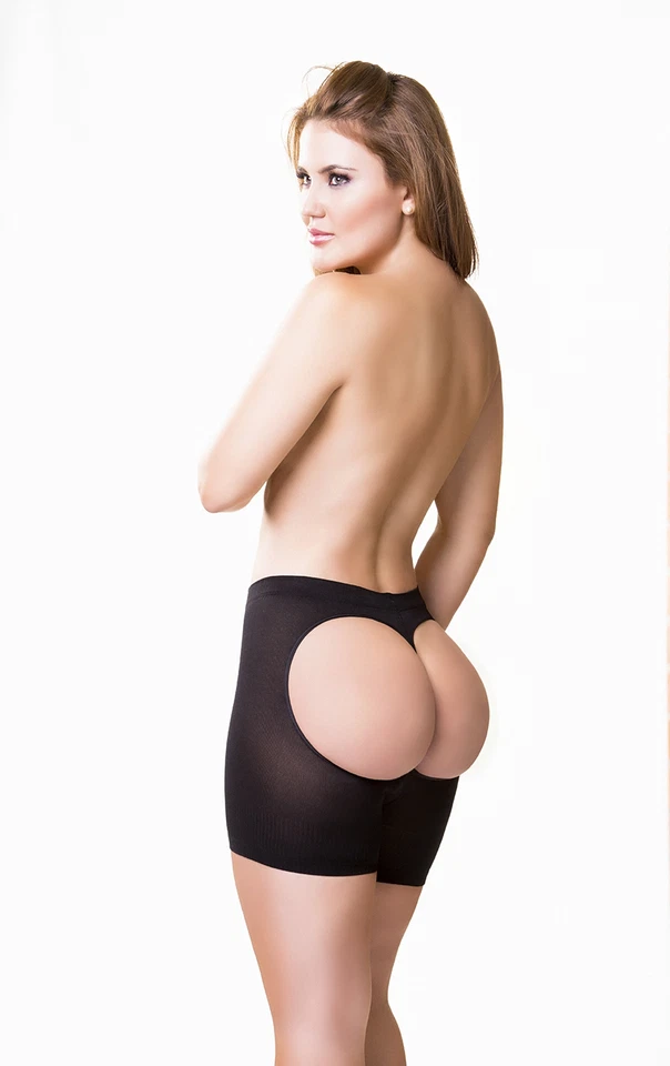 Настоящие пышные женские трусы-подъемники Fajas Colombianas из спандекса 4012 - Изображение 4 из 4