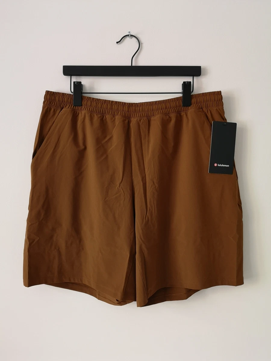 NWT LULULEMON COPB Copper Brown Pace Breaker Shorts 9 Lined Men's XXL