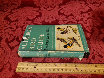 Audubon Bird Guide Eastern Land Birds by Pough, 1946 1st Edition w