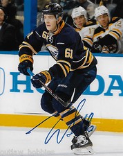 Buffalo Sabres Nikita Zadarov Signed Autographed Photo 8x10 COA B