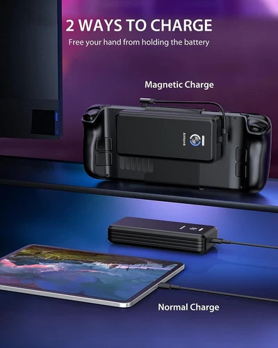 20000mAh Magnetic Power Bank PACK 45W PD 3.0 Fast 3.0 Charging  for Steam Deck - Picture 10 of 16