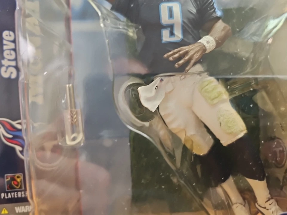 McFARLANE STEVE McNAIR TENNESSEE TITANS SÉRIE 8 FUTEBOL VARIAÇÃO SUJA - Imagem 2 de 3