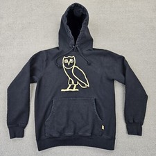 Octobers Very Own Hoodie Drake OVO OG Gold Owl Black Embroidered Size Medium